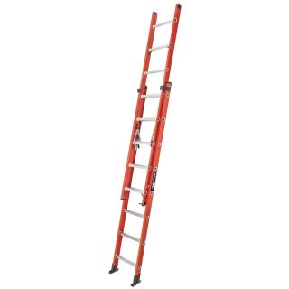 BLACK & DECKER 16 ft Fiberglass 250 lb Type I Extension Ladder