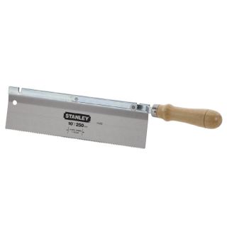 Stanley 10 in Dovetail Saw With Reversible Handle