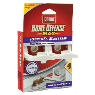 ORTHO 2 Pack Indoor Rodent Trap for House Mice