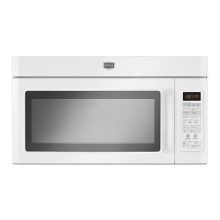 Maytag 1.8 cu ft Over the Range Convection Microwave with Sensor Cooking Controls (White)