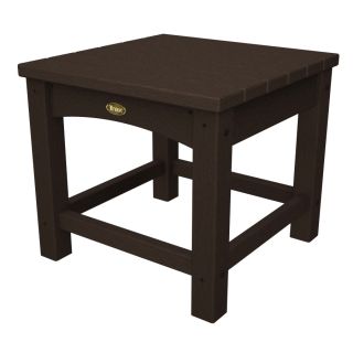 Trex Outdoor Furniture Rockport 17.75 in x 17.75 in Vintage Lantern Square Patio Side Table
