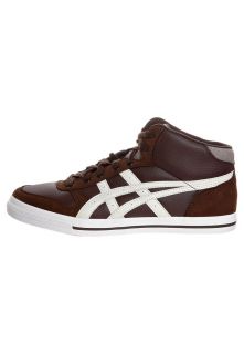 ASICS AARON MT   High top trainers   seal brown / off white