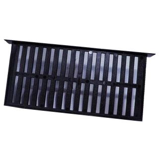 AIR VENT INC. Black Plastic Foundation Vent (Fits Opening 16 in x 8 in; Actual 14.8 in x 7.7 in x 1.8 in)
