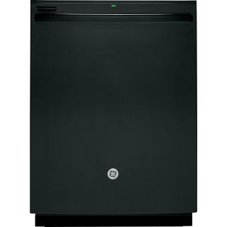 GE 48 Decibel Built in Dishwasher with Hard Food Disposer (Black) (Common 24 Inch; Actual 23.75 in) ENERGY STAR