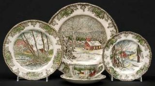 Johnson Brothers Friendly Village, The (Made In England 5 Piece Place Setting,