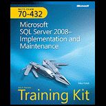 Microsoft SQL Server 2008  Implementation and Maintenance 70 432