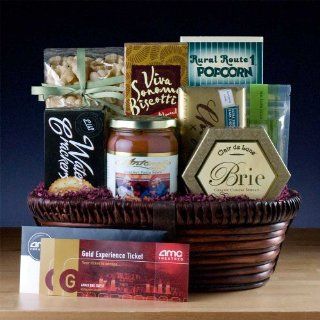 Dinner and a Movie Gift Basket  Gourmet Snacks And Hors Doeuvres Gifts  Grocery & Gourmet Food