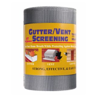New York Wire 8 in x 100 ft Mill Aluminum Screen Wire