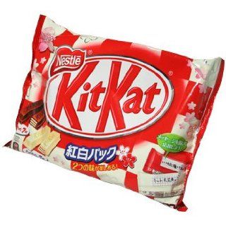 Japanese Kit Kat   Kouhaku 6 oz  Grocery & Gourmet Food
