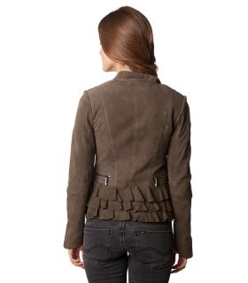 Patago Leather jacket   khaki