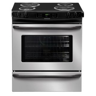 Frigidaire 30 in 4.2 cu ft Self Cleaning Slide In Electric Range (Stainless)