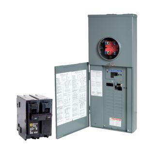 Square D 40 Circuit 20 Space 200 Amp Main Breaker Load Center (Value Pack)