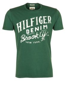 Hilfiger Denim   FEDERER   Print T shirt   green