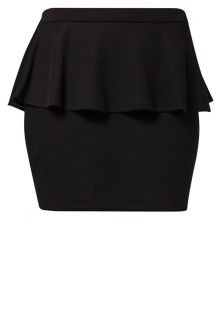 Jane Norman   PEPLUM   Mini skirt   black