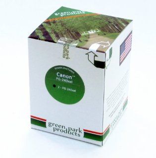 Green Park Products Canon PG 240xxl (2 Pack) Extra High Yield Premium Remanufactured Ink Cartridge. The Box Contains 2 Canon PG 240xxl Extra High Yield Black Inkjet Cartridge. PG240xxl