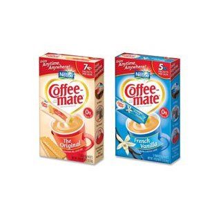 Nestle' USA Products   Coffee  Mate Sticks, 5/BX, French Vanilla   Sold as 1 BX   Coffee Mate Powder Sticks let you flavor your coffee anytime, anywhere. Coffee Mate nondairy creamer comes in easy to use, single serve sticks. Each stick contains .42 oz