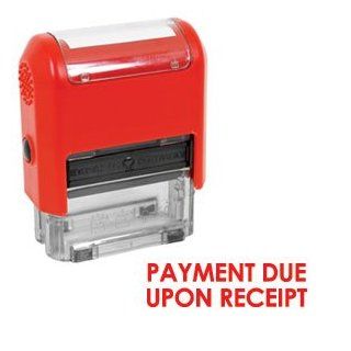 PAYMENT DUE UPON RECEIPT STAMP  Business Stamps 