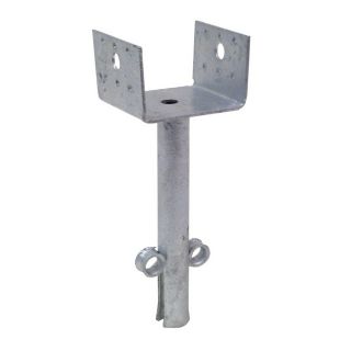 Simpson Strong Tie Steel Hot Dipped Galvanized Post Base (Common 4 in; Actual 3 in)