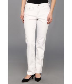 Jag Jeans Petite Jackson Straight in White Womens Jeans (White)