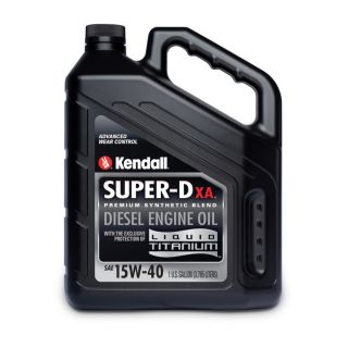 Kendall Super D Xa Ti 15W40 Diesel Engine Oil   1 Gallon