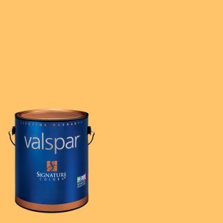 Creative Ideas for Color by Valspar 128 fl oz Interior Eggshell Creamsicle Latex Base Paint and Primer in One with Mildew Resistant Finish