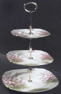 Royal Albert Blossom Time 3 Tiered Serving Tray (DP, SP, BB), Fine China Dinnerw
