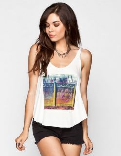 Backyard Womens Tank White In Sizes Large, Small, Medium, X Small For Wome