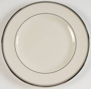 Haviland Orly Salad Plate, Fine China Dinnerware   Ny, Platinum Line & Verge, Pl