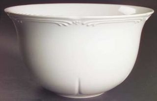 Pfaltzgraff Filigree  Round Great Bowl, Fine China Dinnerware   Stoneware,Emboss