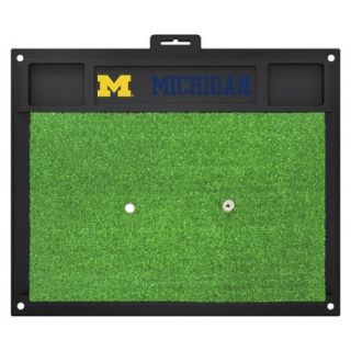 Fanmats NCAA Michigan Wolverines Golf Hitting Mats   Green/Black (20 L x 17 W