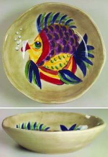 Tabletops Unlimited Under The Sea 8 Soup/Pasta Bowl, Fine China Dinnerware   Co