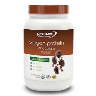 Organic Food Bar   Whey Protein 100% Natural Chocolate   32 oz.