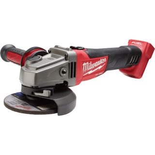 Milwaukee M18 FUEL 4 1/2 Inch/5 Inch Grinder   Tool Only, Slide Switch, Lock On,