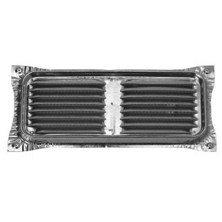 CMI Galvanized Steel Foundation Vent (Fits Opening 14 inx6 in; Actual 14 in x 6 in)