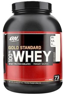 Optimum Nutrition   100% Whey Gold Standard Protein White Chocolate   5 lbs.