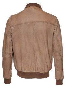 Tommy Hilfiger DUNLOP   Leather jacket   brown
