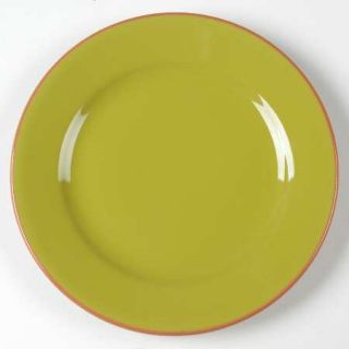 Bobby Flay China Plancha Salad Plate, Fine China Dinnerware   5 Solid Colors,Rim