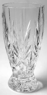 Cristal DArques Durand Mystique Flower Vase   Criss Cross And Fan Cuts, Cut Foo