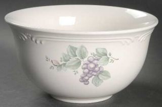 Pfaltzgraff Grapevine Mixing Bowl, Fine China Dinnerware   Stoneware,Purple Grap
