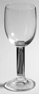 Thomas Colonna Graphic White Wine   Black Vertical Lines On Stem, Plain Bowl