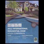 2012 International Residential Code Study Comp.