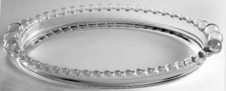 Imperial Glass Ohio Candlewick Clear (Stem #3400) Oval Tray   Clear, Stem #3400