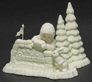 Snowbabies "Where Did You Come From?" Department 56 Figurine Retired 1997  Collectible Figurines  
