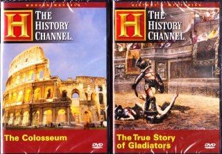 The History Channel  The True Story of Gladiators , the Roman Colosseum  Ancient Warriors and the Arena They Did Battle in  2 Pack Movies & TV
