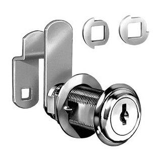 Disc Cam Lock, Nickel, Key Different   Cabinet And Furniture Locks  