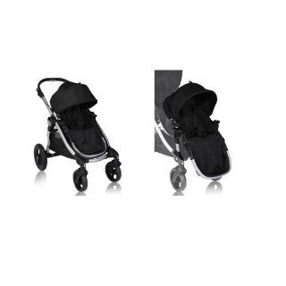 Baby Jogger 2013 City Select Stroller with Second Seat   Onyx  Jogging Strollers  Baby