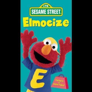 Sesame Street   Elmocize [VHS] Sesame Street Movies & TV