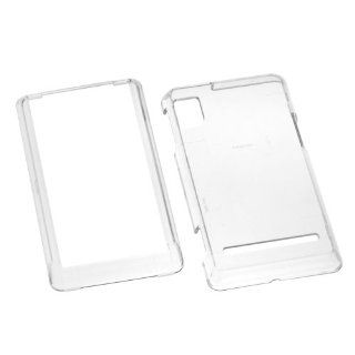 Hard Plastic Snap on Cover Fits Motorola A955 A956 Droid II Droid II Globla R2D2 Droid Transparent Clear Verizon (does not fit Motorola a855 Droid) Cell Phones & Accessories