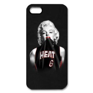 Marilyn Monroe Miami Heat Case for Iphone 5 Petercustomshop IPhone 5 PC01343 Cell Phones & Accessories