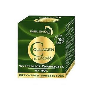 Bielenda Collagen Night Wrinkle Filler   1.7 oz. Made in France  Beauty